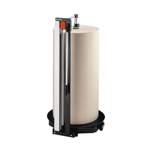 Mobilne podajniki papieru, pionowe, średnica rolki 80 cm - Mobilny podajnik papieru, pionowy, średnica rolki 80 cm, szerokość rolki 100 cm