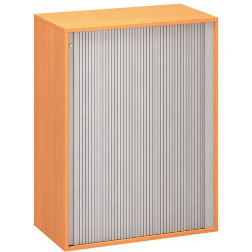 Szafki średnie szerokie Alfa 500, 106,3 x 80 x 45 cm, z żaluzjami - Szafka średnia szeroka Alfa 500, 106,3 x 80 x 45 cm, z żaluzjami, dekor buk Bavari