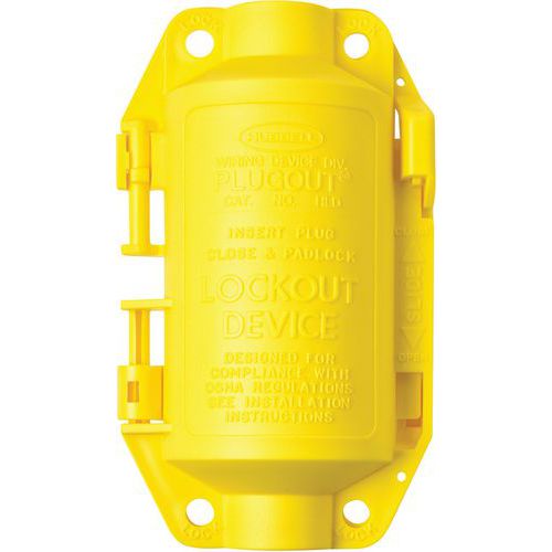 Systemy blokujące ze złączami Brady Hubbell Plugout - System blokad do złączy Brady Hubbell Plugout, 316,60 mm, duży