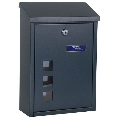 Skrzynki pocztowe Rottner Casa - Skrzynka pocztowa Rottner Casa, antracytowa