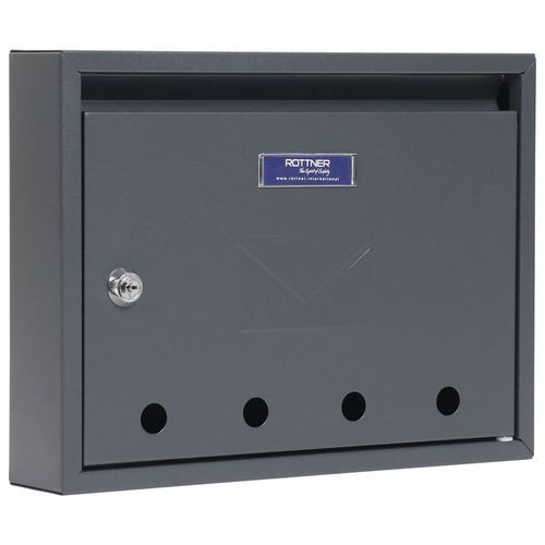 Skrzynki pocztowe Rottner Imola - Skrzynka pocztowa Rottner Imola, antracyt