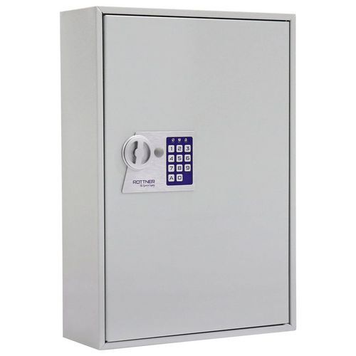 Skrzynka na klucze Rottner z zamkiem elektronicznym - Szafka na klucze Rottner z zamkiem elektronicznym, 200 haczyków