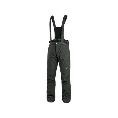 Spodnie CXS TRENTON, męskie, softshell, zimowe, kolor czarny - Spodnie CXS TRENTON, męskie, softshell, zimowe, kolor czarny, roz. 50