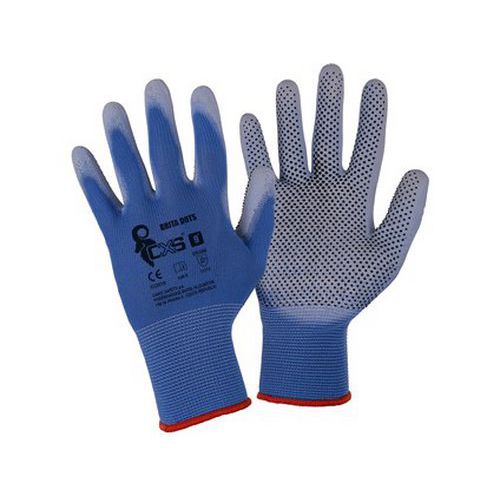 Rękawice CXS BRITA DOTS, powlekane w połowie, z nakrapianiem PCV - Rękawice CXS BRITA DOTS, powlekane w połowie, z nakrapianiem PCV, roz. 10-11