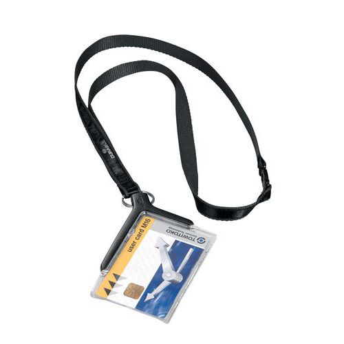 Etui na dowód osobisty Deluxe z tekstylnym sznurkiem Etui na dowód osobisty Deluxe z tekstylnym sznurkiem
