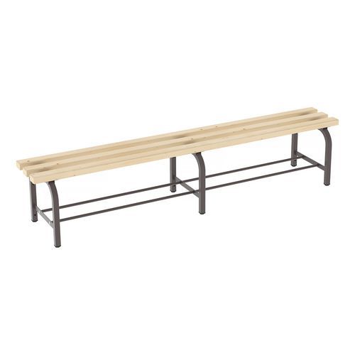 Ława Eda ze stelażem, 200 cm - Ława Eda ze stelażem, 200 cm, brązowa