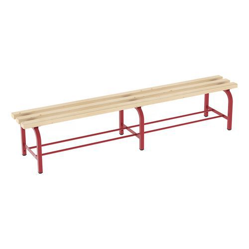 Ława Eda ze stelażem, 200 cm - Ława Eda ze stelażem, 200 cm, czerwona