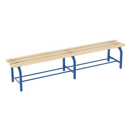 Ława Eda ze stelażem, 200 cm - Ława Eda ze stelażem, 200 cm, niebieska
