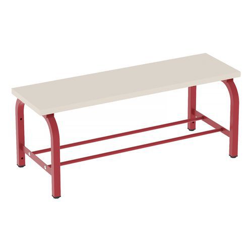 Ława Stela ze stelażem, 100 cm - Ława Stela ze stelażem, 100 cm, czerwona