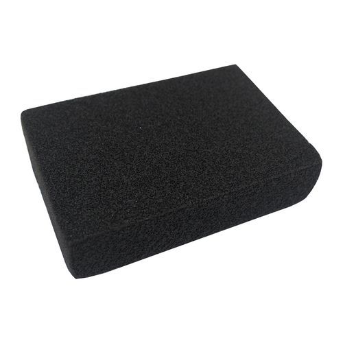TOPTRADE gąbka szlifierska, 100 x 70 x 25 mm - TOPTRADE gąbka szlifierska, 100 x 70 x 25 mm, ziarnistość 60