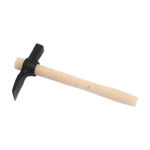 TOPTRADE młotek murarski, z metalowym trzonkiem, bez wyciągacza - TOPTRADE młotek murarski, z bukowym trzonkiem, bez wyciągacza, 550 g