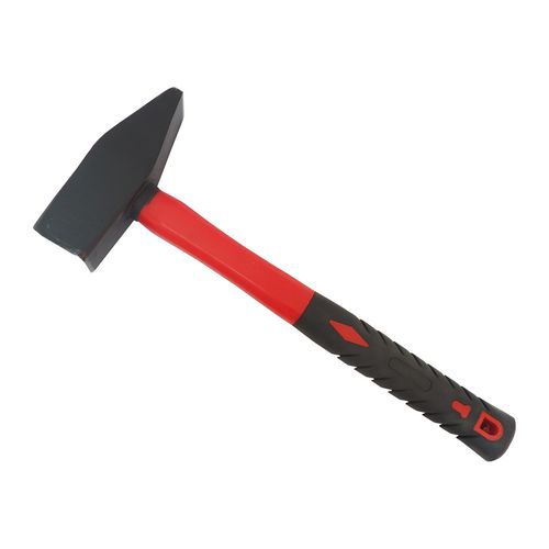 TOPTRADE młotek ślusarski z trzonkiem z włókna szklanego - TOPTRADE młotek ślusarski z trzonkiem z włókna szklanego, 800 g