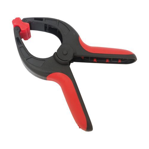 TOPTRADE zacisk plastikowy, sprężynowy - TOPTRADE zacisk plastikowy, sprężynowy 115 x 42 mm