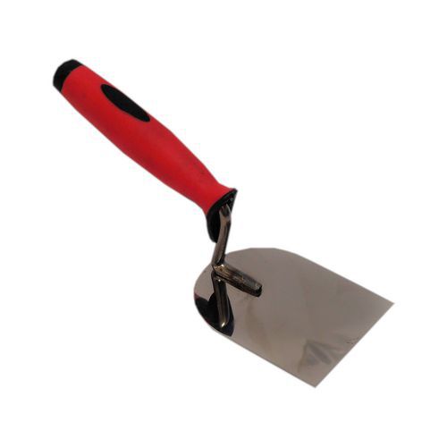 TOPTRADE kielnia ze stali nierdzewnej, sztukatorska, łopatka - TOPTRADE kielnia ze stali nierdzewnej, sztukatorska, łopatka, 100 x 50 mm