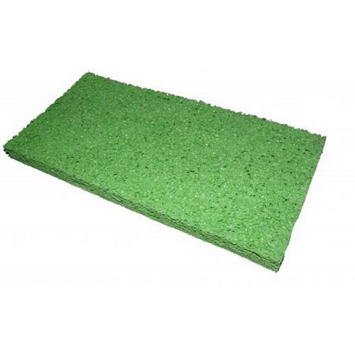 TOPTRADE blat wymienny, gąbka szorstka - TOPTRADE blat wymienny, gąbka szorstka, 250 x 130 x 18 mm