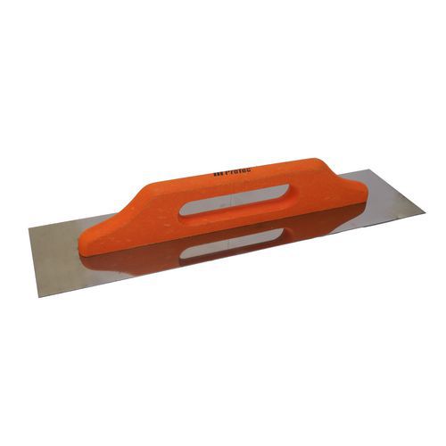 Pace ze stali nierdzewnej ProTec, z drewnianą rączką, 490 x 130 mm - Paca ze stali nierdzewnej ProTec, z drewnianą rączką, 490 x 130 mm, płaska