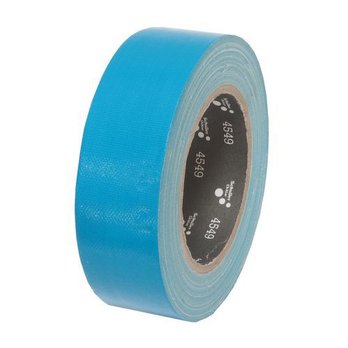Taśma klejąca, tkaninowa, odporna na UV, niebieska, 25 m - Taśma klejąca, tkaninowa, odporna na UV, niebieska, 30 mm x 25 m