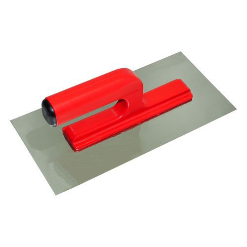 Pace ze stali nierdzewnej TOPTRADE, z otwartą rączką, 270 x 130 mm - Paca ze stali nierdzewnej TOPTRADE, z otwartą rączką, 270 x 130 mm, płaska