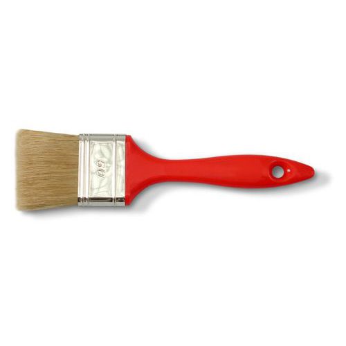 Pędzel malarski, średni, z plastikową rączką, standard - Pędzel malarski, średni, z plastikową rączką, szerokość 2''/50 mm, standard