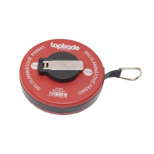 TOPTRADE taśma miernicza z włókna szklanego, 13 mm - TOPTRADE taśma miernicza z włókna szklanego, 13 mm x 30 mm
