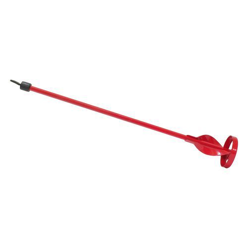 TOPTRADE mieszadło blaszane, lakierowane, z kołem, hobby - TOPTRADE mieszadło blaszane, lakierowane, z kołem, średnica 85 mm, hobby