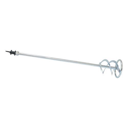 TOPTRADE mieszadło blaszane, ocynkowane, z kołem i gwintem M14 - TOPTRADE mieszadło blaszane, ocynkowane, z kołem i gwintem M14, średnica 140 mm