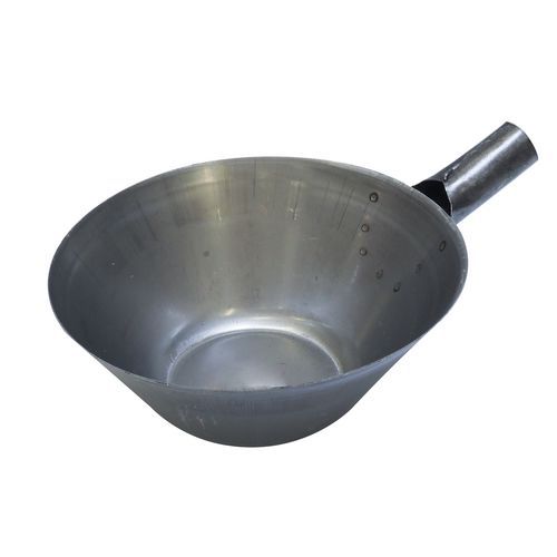 TOPTRADE czerpak z tuleją, stalowy - TOPTRADE czerpak z tuleją, stalowy, średnica 235 mm