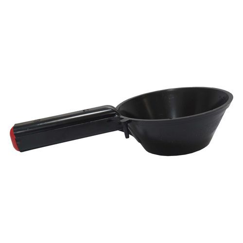 TOPTRADE czerpak z rączką, plastikowy - TOPTRADE czerpak z rączką, plastikowy, średnica 180 mm