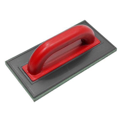 TOPTRADE pace ABS, gąbka szorstka, 280 x 140 mm - TOPTRADE paca ABS, gąbka szorstka, 280 x 140 x 12 mm