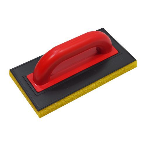TOPTRADE pace ABS, gąbka szorstka - TOPTRADE paca ABS, gąbka szorstka, 280 x 140 x 20 mm