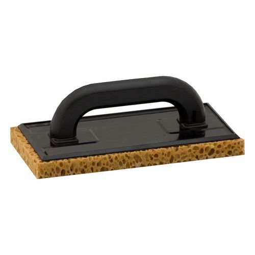 TOPTRADE paca ABS, lżejsza stopka, gąbka naturalna niemiecka, 250 x 130 x 20 mm