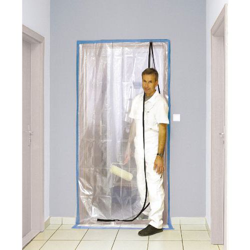 Folia ochronna, do drzwi, 100 µ, 115 x 220 cm Folia ochronna, do drzwi, 100 µ, 115 x 220 cm