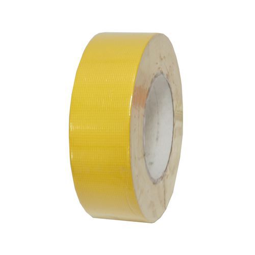 Taśma klejąca, tkaninowa, odporna na UV, mocna, żółta, 44 mm x 50 m Taśma klejąca, tkaninowa, odporna na UV, mocna, żółta, 44 mm x 50 m