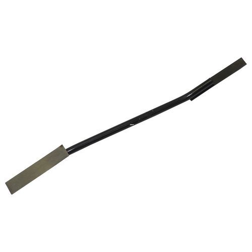 TOPTRADE kielnia do fugowania dwustronna, czarna, 13/9 mm