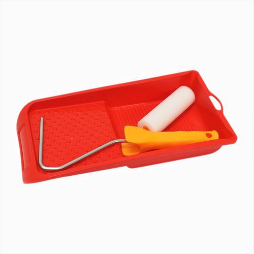Zestaw Kanaporen, malarski, z kuwetą, wałkiem i uchwytem, 100 mm / średnica 6 mm