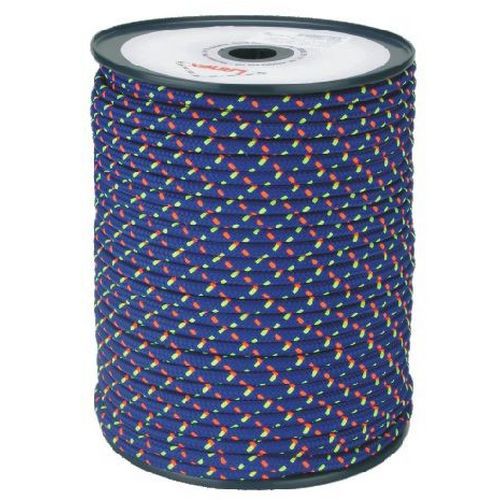Sznurek pleciony, PES, z rdzeniem, średnica 4 mm x 200 m, Lanex