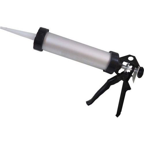 TOPTRADE pistolet wyciskacz, aluminiowy, do mas w workach, 600 ml