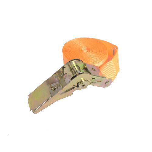 TOPTRADE taśma mocująca, z grzechotką, do 500 kg, 25 mm x 5 m