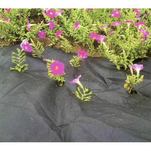 Mata czarna, tkanina, przepuszczalna, rolka 1 x 10 m, 100 g / m2