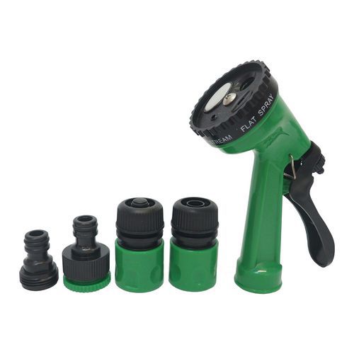 REFLEX opryskiwacz plastikowy, pistoletowy, na szybkozłącze, 4 funkcje, zestaw 5 szt.