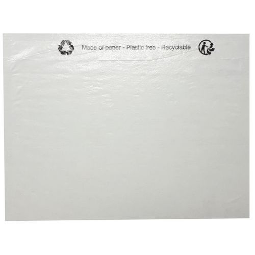 Kieszonki na dokumenty samoprzylepne Pac List, bez nadruku, 1000 szt - Kieszonki na dokumenty samoprzylepne Pac List, niezadrukowane, 162 x 120 mm, 10