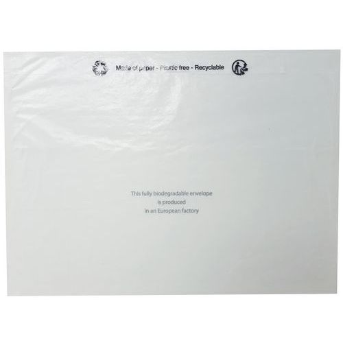 Kieszonki na dokumenty samoprzylepne Pac List, bez nadruku, 1000 szt - Kieszonki na dokumenty samoprzylepne Pac List, niezadrukowane, 228 x 165 mm, 10