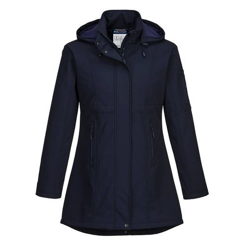 Kurtka Softshell Carla, niebieski - Kurtka Softshell Carla, niebieski, rozm. L