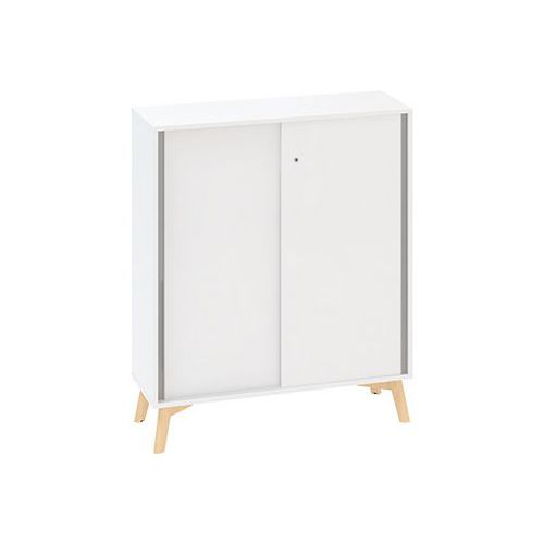 Niskie szafki Alfa Root z drzwiami przesuwnymi, 2 półki, 100 x 45 x 121,5 cm - Niska szafka Alfa Root z drzwiami przesuwnymi, 2 półki, 100 x 45 x 121,