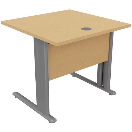 Biurka biurowe Manutan Expert, 72 x 80 - 180 x 80 cm, buk - Biurko Manutan Expert, 72 x 80 x 80 cm, buk