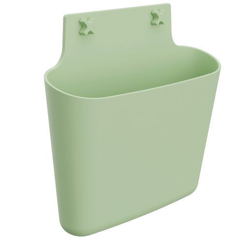 Wiszące stojaki na broszury Paperflow XL, 1 przegródka - Wiszący stojak na broszury Paperflow XL, 1 przegródka, zielony
