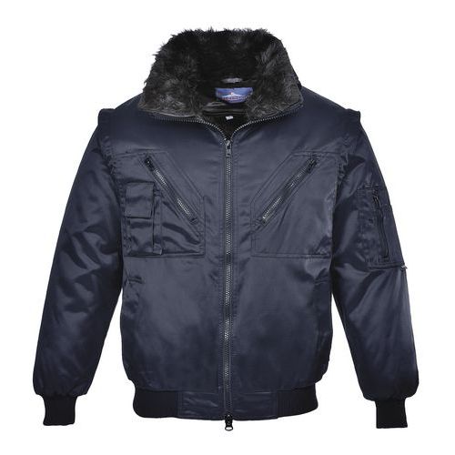 Kurtka typu Pilot., niebieski - Kurtka typu Pilot., niebieski, rozm. 5XL