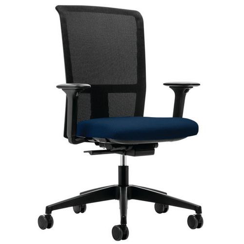 Krzesła biurowe Prosedia LX 252 - Krzesło biurowe Interstuhl LX 252, niebieskie