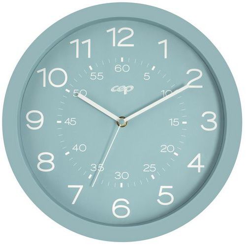 Zegar analogowy CEP Riviera 820, średnica 30 cm - Zegar analogowy CEP Riviera 820, średnica 30 cm, zielony