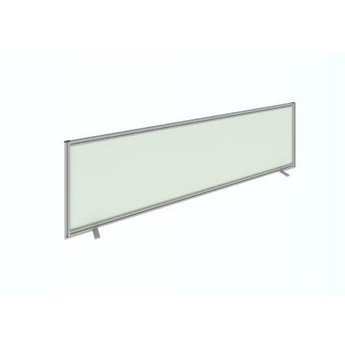 Parawan stołowy, mleczne pleksi - Parawan stołowy, mleczne pleksi, 1000 x 370 mm